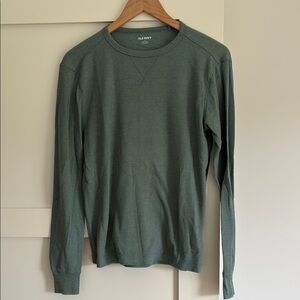 Old Navy Men’s Long Sleeve Waffle Shirt Small